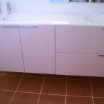 Meuble suspendu double vasque